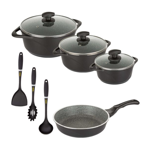 سرویس 7 پارچه مدل ویکتوریا +( 3عدد كفگیر)-عروس