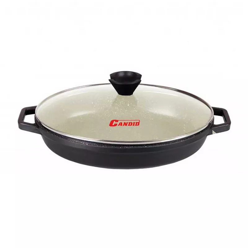 تابه بیضی 33 گرانیت مشکی درب پیرکس-کاندید