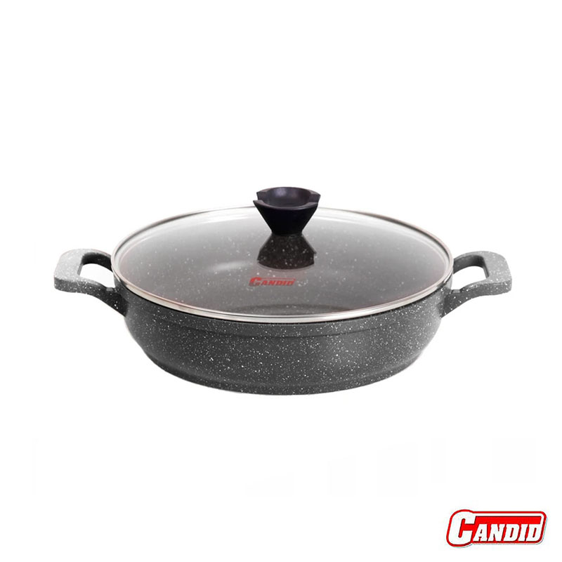 تابه دودسته 32 - AA -پروانه گرانیت دورو خاکستری در پیرکس-کاندید