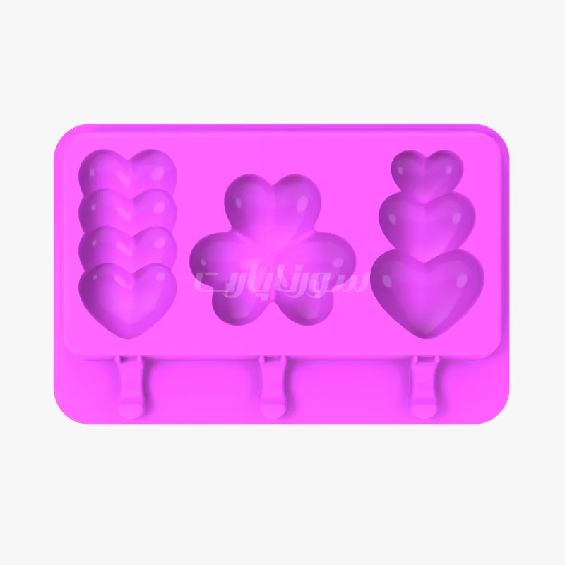 بستنی قلب 3 تایی درهم - سورنا