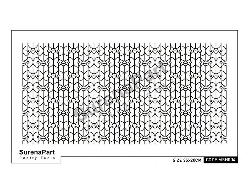 مش استنسیل (20*35) کد 4 - سورنا