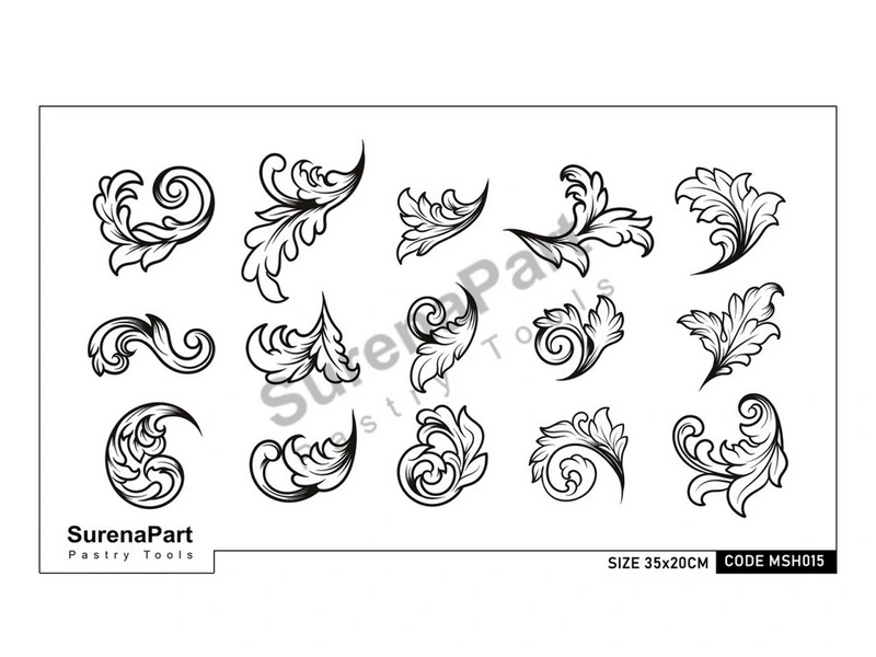 مش استنسیل (20*35) کد 15 - سورنا