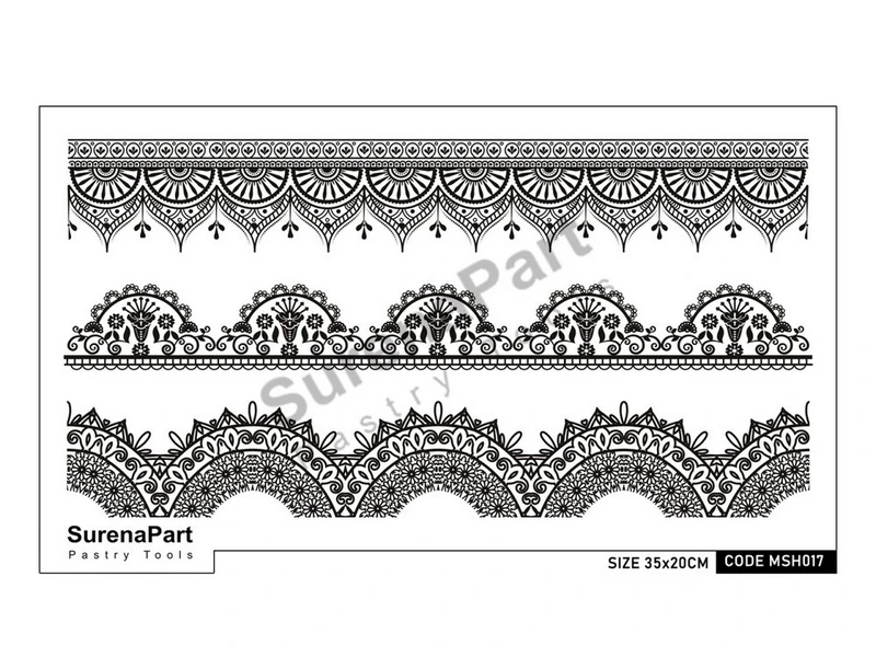 مش استنسیل (20*35) کد 17 - سورنا