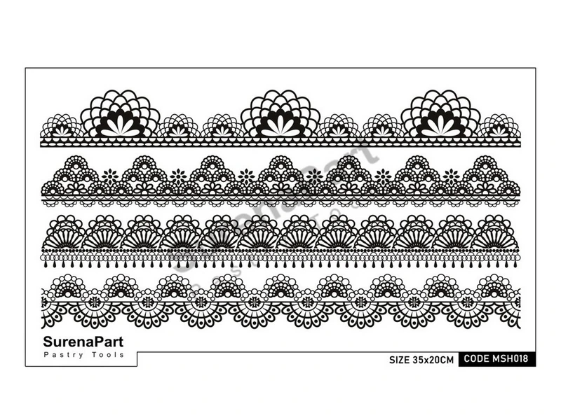مش استنسیل (20*35) کد 18 - سورنا