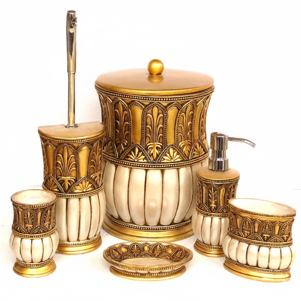 ست سرویس بهداشتی 6 تیکه مدل هخامنش-ژیوار